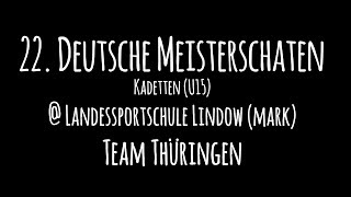 22 Deutsche BoxMeisterschaften der Kadetten U15 [upl. by Ydospahr]