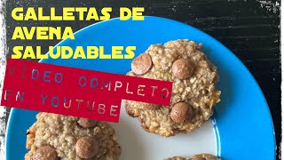 Teaser galletas de avena [upl. by Solraced]