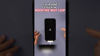 iOS 18Fix iPhone Stuck in Rebooting Boot Loop iPhone iphoneproblems [upl. by Kitrak]