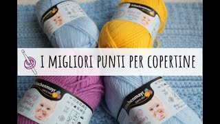 Come fare copertine alluncinetto i punti migliori  Tutorial [upl. by Pitzer457]