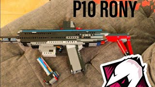 Lego P10 RONY Smg Full auto [upl. by Brynna]