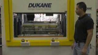 Linear Vibration Welding Demonstration  Dukane Ultrasonics [upl. by Akeem]