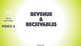 ACCA FA LECTURES Sales amp Receivables [upl. by Ika]