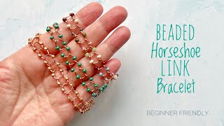 DIY Wire Jewelry  Easy Copper Bracelet  Beginner Wire Wrapping [upl. by Philips]