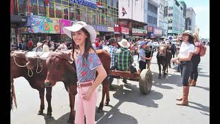 Annual cow show San Jose Costa Rica Central America English Narrative [upl. by Damas358]