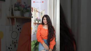 Long Hair curls routine ✨🎀heatlesshairstyleheatlesscurls longhairhairstyle naturalbeautywithriya [upl. by Selry969]