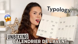 UNBOXING Calendrier de l’avent TYPOLOGY 179€ le meilleur en skincare [upl. by Laetitia]