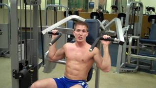 How To Overhead Press Cybex [upl. by Jehial]