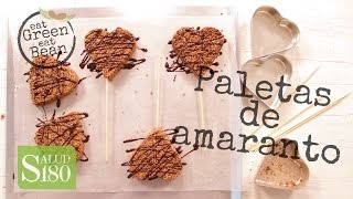 Paletas de amaranto con arándano  Salud180 [upl. by Eniluj899]