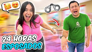 Pasé 24 HORAS ESPOSADO con mi NOVIA 😱😈 termino mal XD [upl. by Quitt]