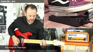 Guitare Xtreme  76 Comparatif wah wah  Fender FWP1 Wah [upl. by Erlandson]