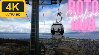 Walk in New Zealand  Skyline Rotorua  4K [upl. by Irotal]