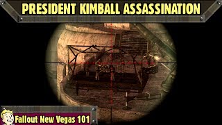 Fallout New Vegas 101  Main Quest  President Kimball Assassination Attempt [upl. by Yalc]