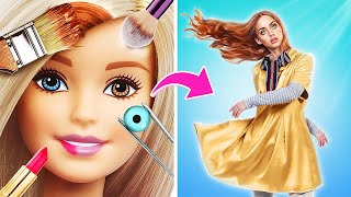 How to Make Toys Out Of Trash Good vs Bad Doll Makeover Dolls Come to Life [upl. by Jairia]