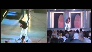 Michael Jackson  You Rock My World  Live 30th Anniversary 2001  Amateur VS Pro [upl. by Eves]