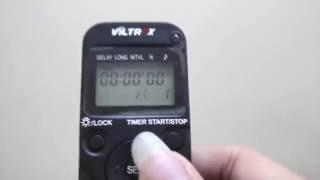 VILTROX Time Lapse Intervalometer Timer Remote Control Unboxing and Introduction [upl. by Hcirteid]