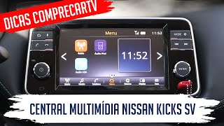 Central Multimídia Nissan Kicks SV [upl. by Nahor246]