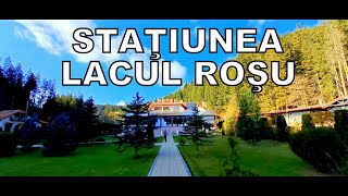 LA PAS PRIN STAŢIUNEA LACUL ROŞU travel romania lacurosu mountains [upl. by Anilag]