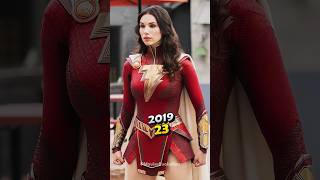 Shazam 2019 vs 2024 Cast Then and Now movie cinema hollywood [upl. by Leroy]