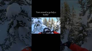 Got to help snowmobile snow mountainreadymethod oxbowgear klim [upl. by Worth]