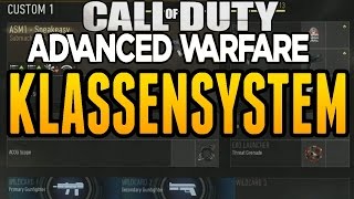 Call of Duty Advanced Warfare KLASSENSYSTEM  13 Punkte Systemveränderbare WaffenScorestreaks [upl. by Downes77]