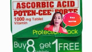 ASCORBIC ACID POTENCEE FORTE vitamin cJanettRamos [upl. by Roselba974]