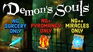 Can You Beat All Demons Souls Magic Challenges On One Character [upl. by Neroled]