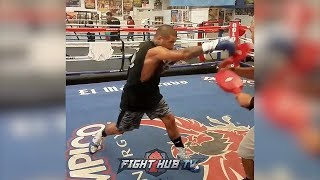 LUCAS MATTHYSSE THROWING MONSTROUS RIGHT HANDS FOR PACQUIAO WILL A KO HAPPEN [upl. by Adnilym]