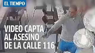 Video del asesinato de Ezequiel Rodríguez en el Carulla de la 116  El Tiempo [upl. by Iiette]