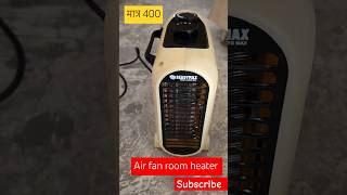 Air fan room heater unboxing room heater unboxing  fan room heater review shortsfeed shortvideo [upl. by Halilak]