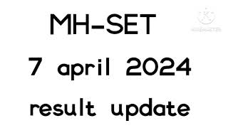 MHSET 2024 result update [upl. by Eb]