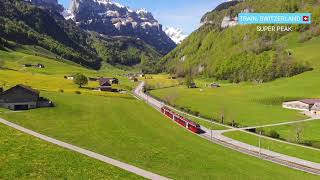 Switzerland train  Switzerland train mountain  Switzerland train winter  Switzerland train view [upl. by Aeresed]