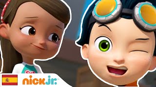 Rusty Rivets  Los Bits de Rusty en el Fritz  Nick Jr en Español [upl. by Essila]