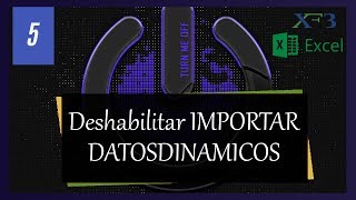 Deshabilitar IMPORTARDATOSDINAMICSO en Tabla Dinámica  Hablemos de tablas dinámicas 5 [upl. by Sorazal]