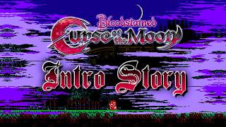 Bloodstained Curse of the Moon OST  Intro Story The Mooncursed man Zangetsu [upl. by Awram]