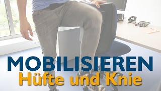 MOBILISIEREN  Hüfte und Knie  Hochschulsport Online [upl. by Nroht]