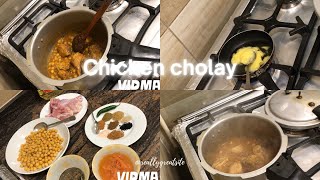 Easy chiken cholay recipeCookingbysabeen [upl. by Uahc]