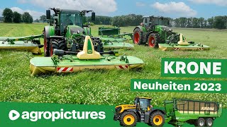 Krone KW 5524x7 T Tedder aka KW 552T [upl. by Briant868]