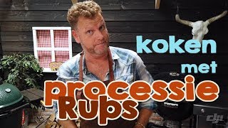 Koken met processierups  Ralphs BBQ Tube [upl. by Lessirg]