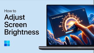 Windows 11  How To Adjust Screen Brightness [upl. by Aiekal]