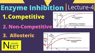 Competitive Inhibition and Noncompetitive Inhibition  Enzyme Inhibition in Hindi Class11 NEET [upl. by Locklin]