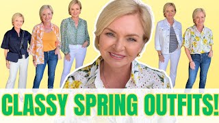 Classy Spring Fashion for Women Over 50 [upl. by Aneertak680]