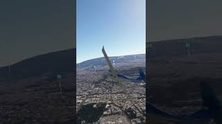 DA62 Soars Over Athens flying aviation athens greece flightsimulator msfs2020 aerial drone [upl. by Jovita471]