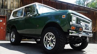 1975 International Scout II B Rod Or Custom Pro Auto Custom Interiors [upl. by Joana]