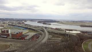 Kansas City Flooding March 2019  Aerial Footage [upl. by Id275]