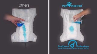 Paw Inspired® Ultra Protection Dog Diapers [upl. by Idnarb647]