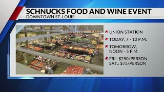 Schnucks holding food and wine event tonight [upl. by Latton237]