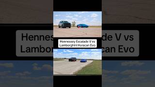 Escalade V vs Huracan Evo The Ultimate SUV Showdown [upl. by Eniamor]