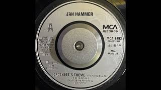 Jan Hammer  Crocketts Theme Instrumental New Mix 1986 [upl. by Marjy]