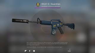 M4A1S Guardian with Katowice 2014 Stickers [upl. by Hsekar238]